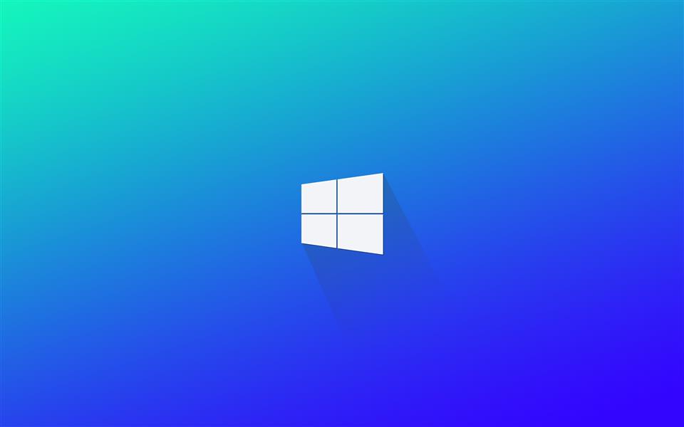 minimalism, logo, Windows 10, windows 11, simple background, HD wallpaper