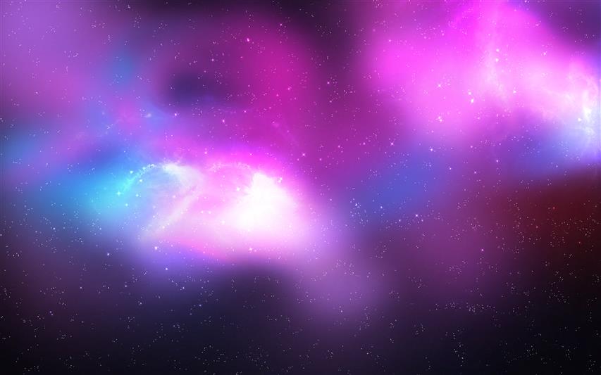 purple, pink, and black sky wallpaper, space, stars, nebula, space art, HD wallpaper
