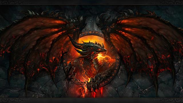 wings, Deathwing, World of Warcraft: Cataclysm, Dragon Wings, HD wallpaper