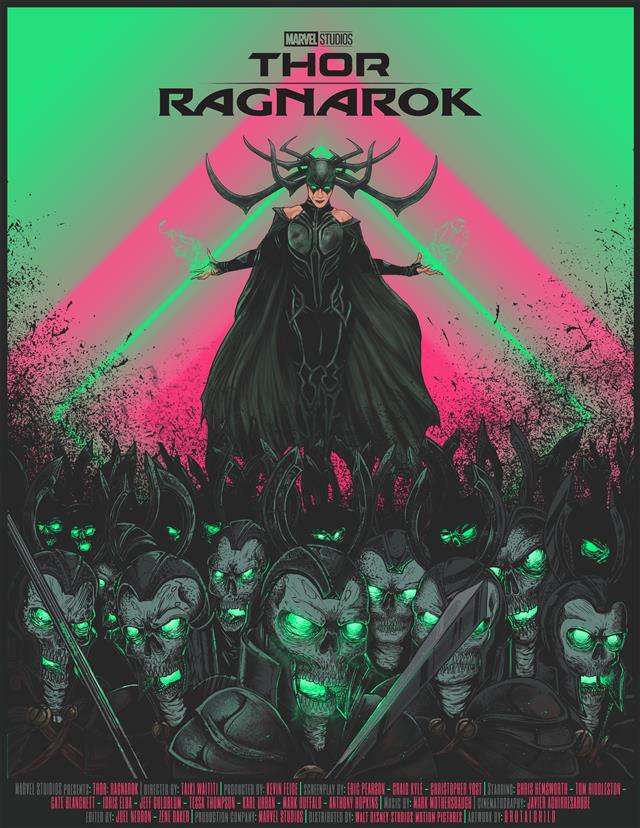 Thor: Ragnarok wallpaper, women, artwork, Alí Hdz, looking at viewer, HD wallpaper