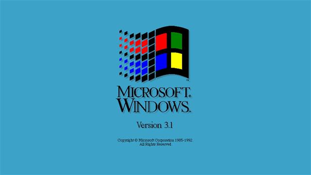 Microsoft Windows logo, operating system, minimalism, blue background, HD wallpaper