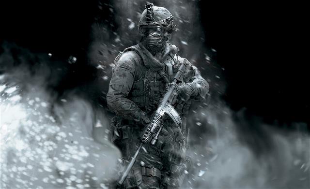 Call of Duty Modern Warfare 3, man holding rifle wallpaper, Games, HD wallpaper