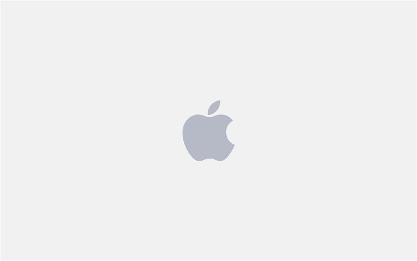 Apple, Logo, White Background, HD wallpaper