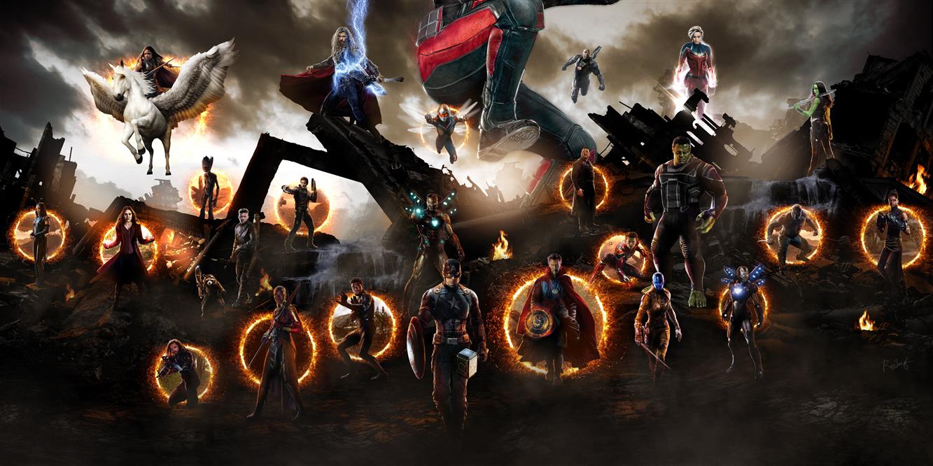 The Avengers, Ant-Man, Avengers EndGame, Black Panther (Marvel Comics), HD wallpaper