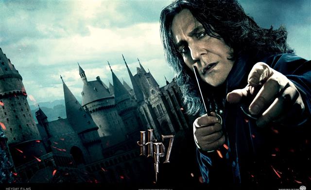Harry Potter And The Deathly Hallows - Snape, Harry Potter character poster, HD wallpaper
