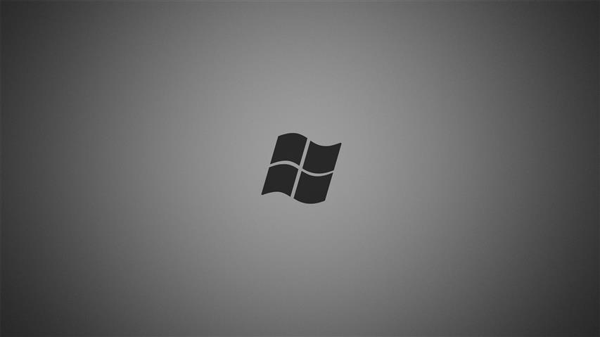 Windows 7, minimalism, Microsoft Windows, blue background, yellow background, HD wallpaper