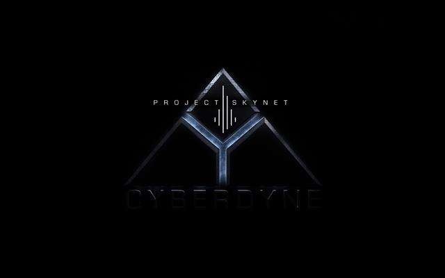 Terminator Black Logo Cyberdyne Skynet HD, project skynet logo, HD wallpaper