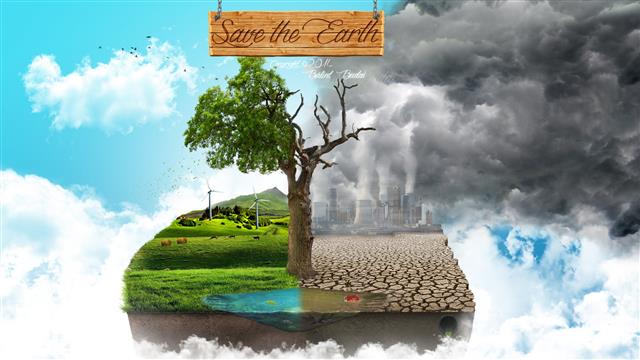 Save The Earth digital wallpaper, environment, pollution, digital art, HD wallpaper