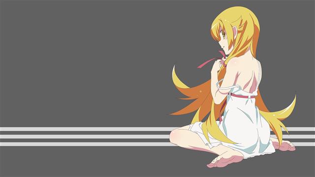 female character wearing white dress illustration, anime, anime girls, HD wallpaper