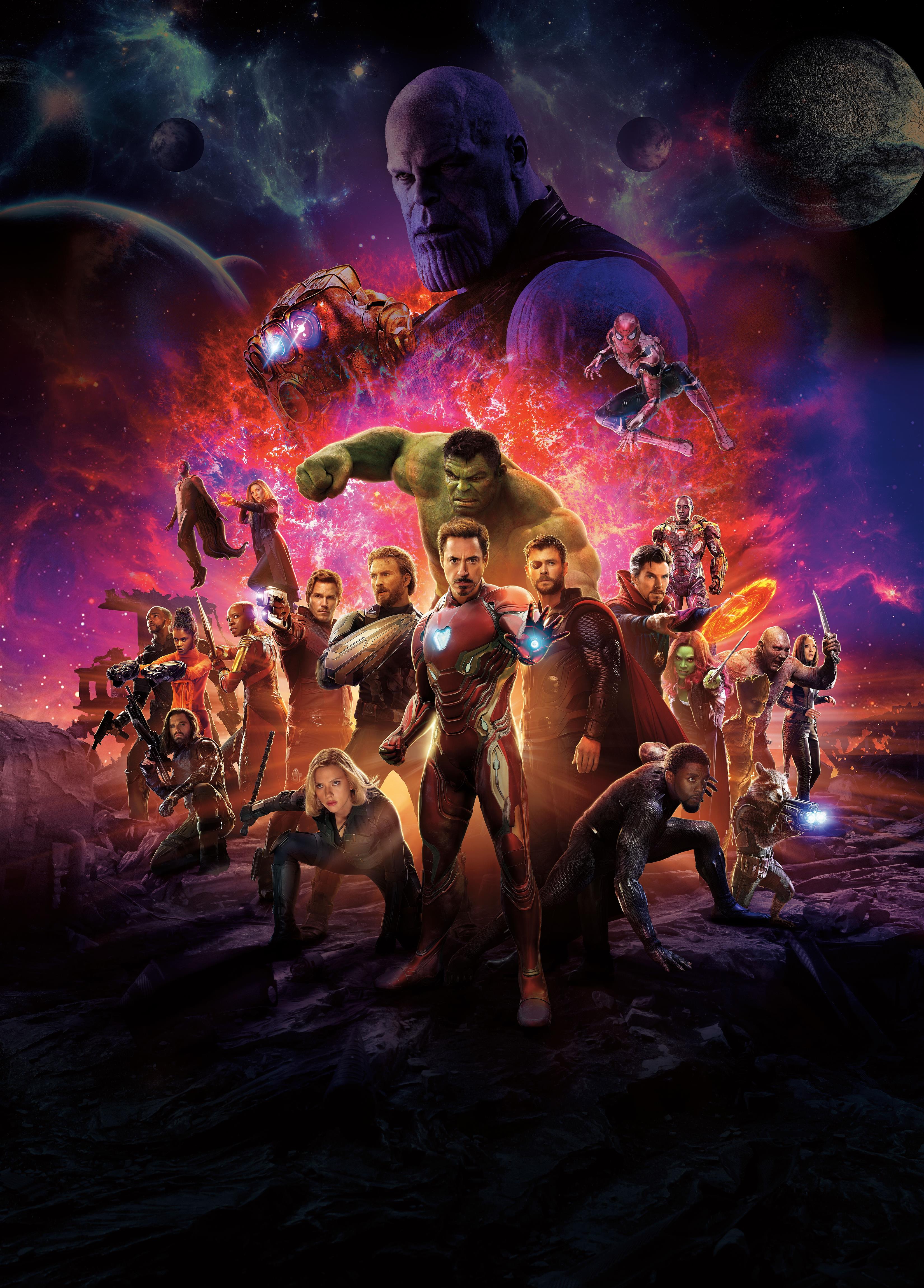 Gamora, Rocket, Scarlet Witch, Nebula, 4K, Star-Lord, War Machine, HD wallpaper