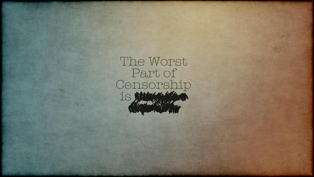the worst part of censorship is text, simple, censored, humor, HD wallpaper
