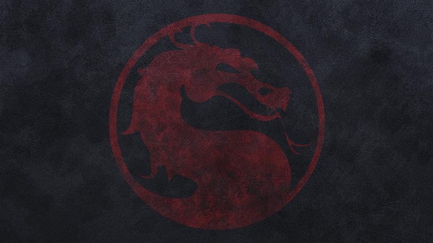 Mortal Kombat logo, video games, red, no people, circle, close-up, HD wallpaper