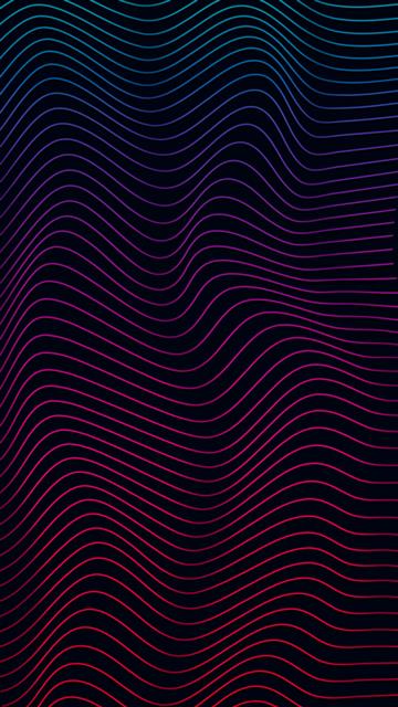 pink and green wave wallpaper, Photoshop, waves, abstract, simple, HD wallpaper