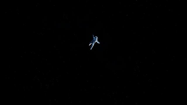 astronaut, space, black background, flying, animal wildlife, mid-air, HD wallpaper