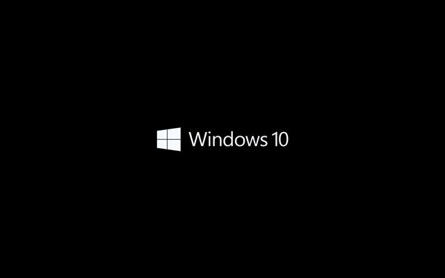 logo, Windows 10, Microsoft Windows, minimalism, operating systems, HD wallpaper