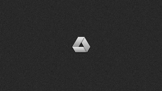 Penrose triangle, google drive logo, digital art, 1920x1080, HD wallpaper