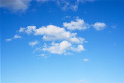 blue sky with white clouds, cloud - sky, beauty in nature, atmosphere, HD wallpaper