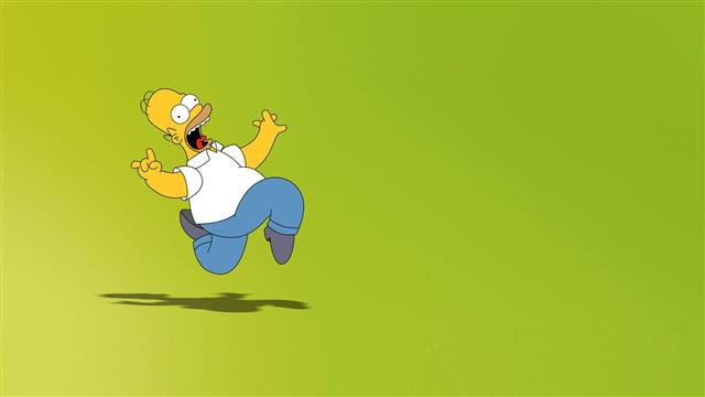 Homer Simpsons wallpaper, The Simpsons, colored background, human body part, HD wallpaper