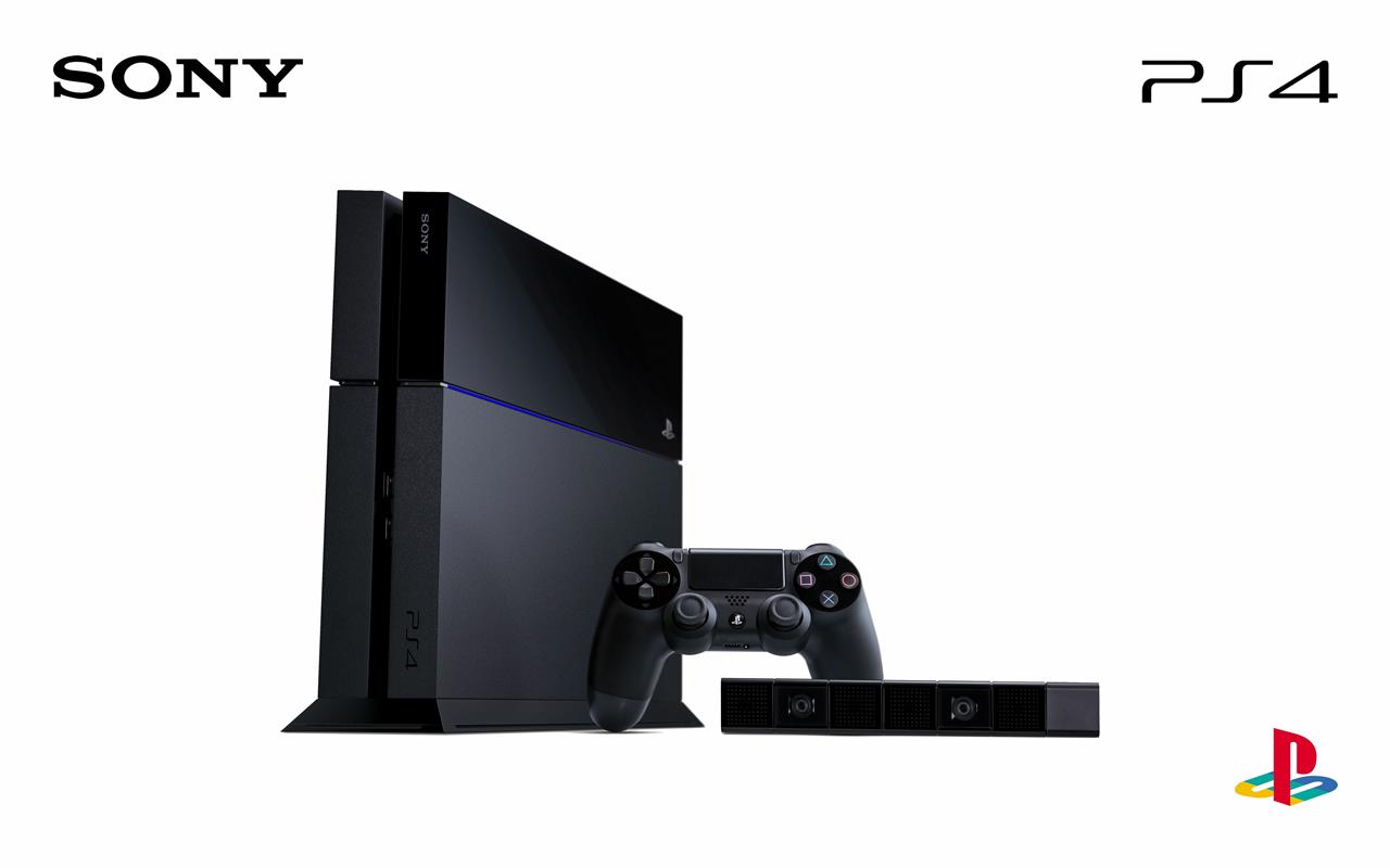 PlayStation 4, consoles, Sony, video games, simple background, HD wallpaper