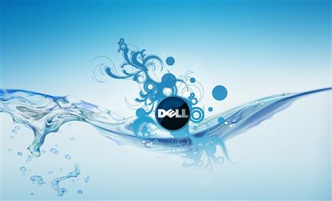 Dell Co, Dell logo, Computers, Hardware, Creative, Blue, Abstract, HD wallpaper