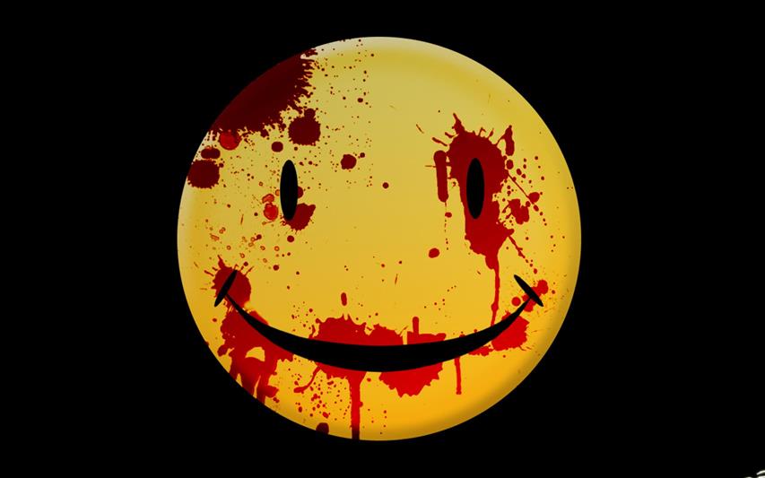 emoji illustration, yellow, smile, blood, smiley, symbol, vector, HD wallpaper