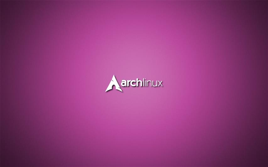 pink wall linux colored gnu arch linux Technology Linux HD Art, HD wallpaper
