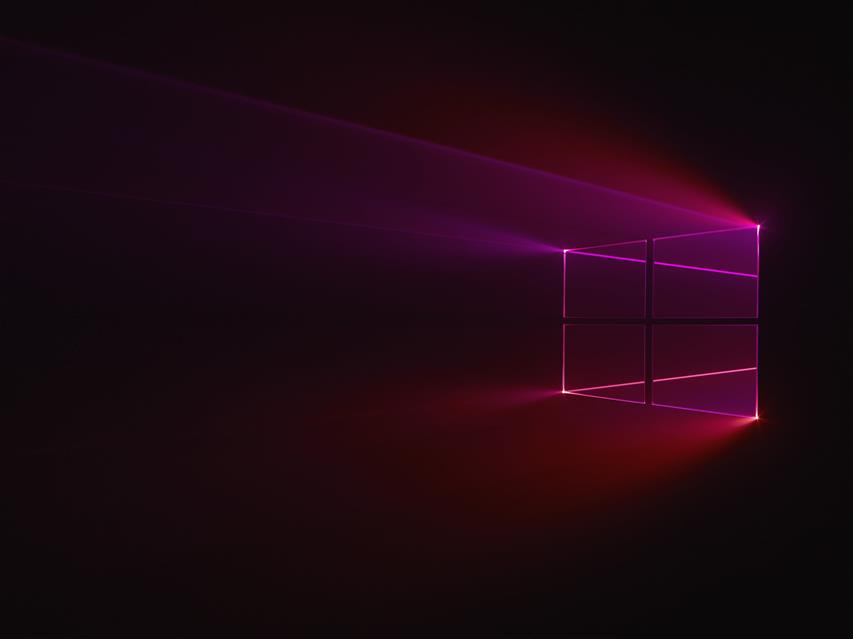 Windows 10 logo, abstract, GMUNK, light - natural phenomenon, HD wallpaper