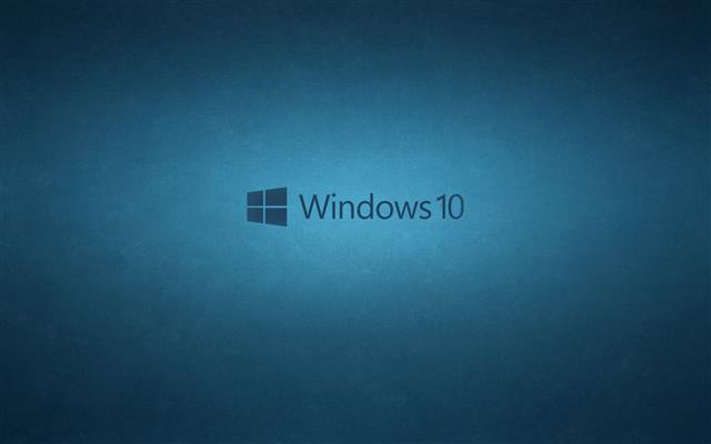 Windows 10 logo, microsoft, blue, hi-tech, backgrounds, concepts, HD wallpaper