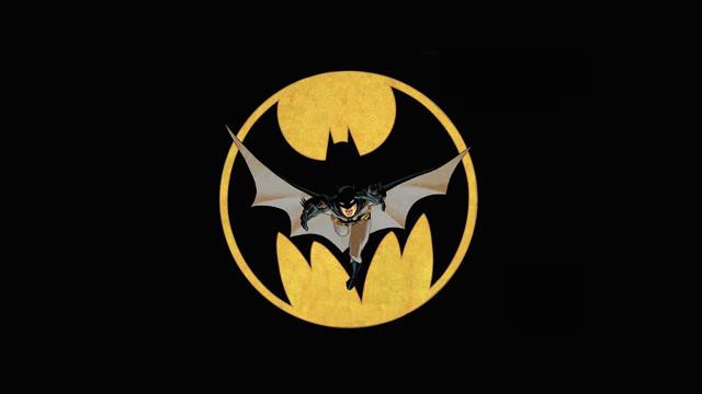 Batman DC Black Logo HD, cartoon/comic, HD wallpaper