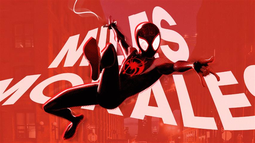 Movie, Spider-Man: Into The Spider-Verse, Marvel Comics, Miles Morales, HD wallpaper