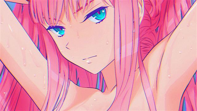 anime, anime girls, artwork, simple, simple background, DubstepGutter, HD wallpaper