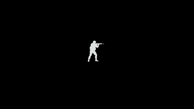 Counter Strike logo, minimalism, video games, Counter-Strike: Global Offensive, HD wallpaper