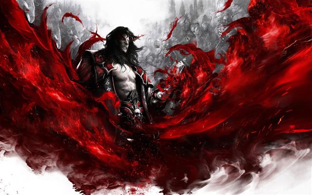 Castlevania: Lords of Shadow 2 video game, Dracula, blood, vampires, HD wallpaper