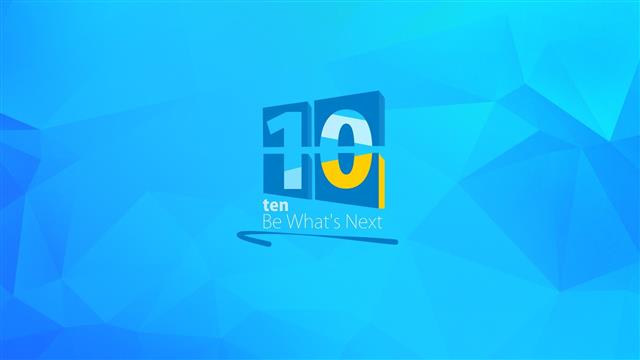 Windows 10 logo, creative background, HD wallpaper