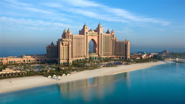 1920x1080 px Atlantis Dubai The Palm Nature Seasons HD Art, HD wallpaper