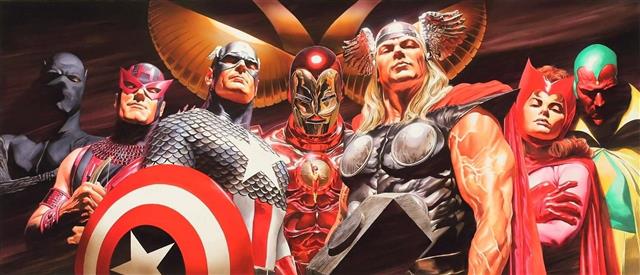 The Avengers, Black Panther (Marvel Comics), Captain America, HD wallpaper