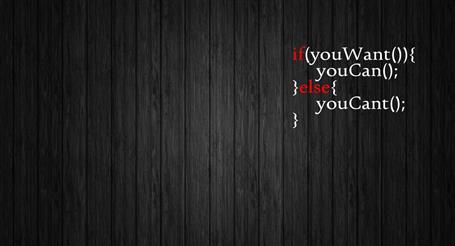 If U Want HD Wallpaper, white and red text on black background, HD wallpaper
