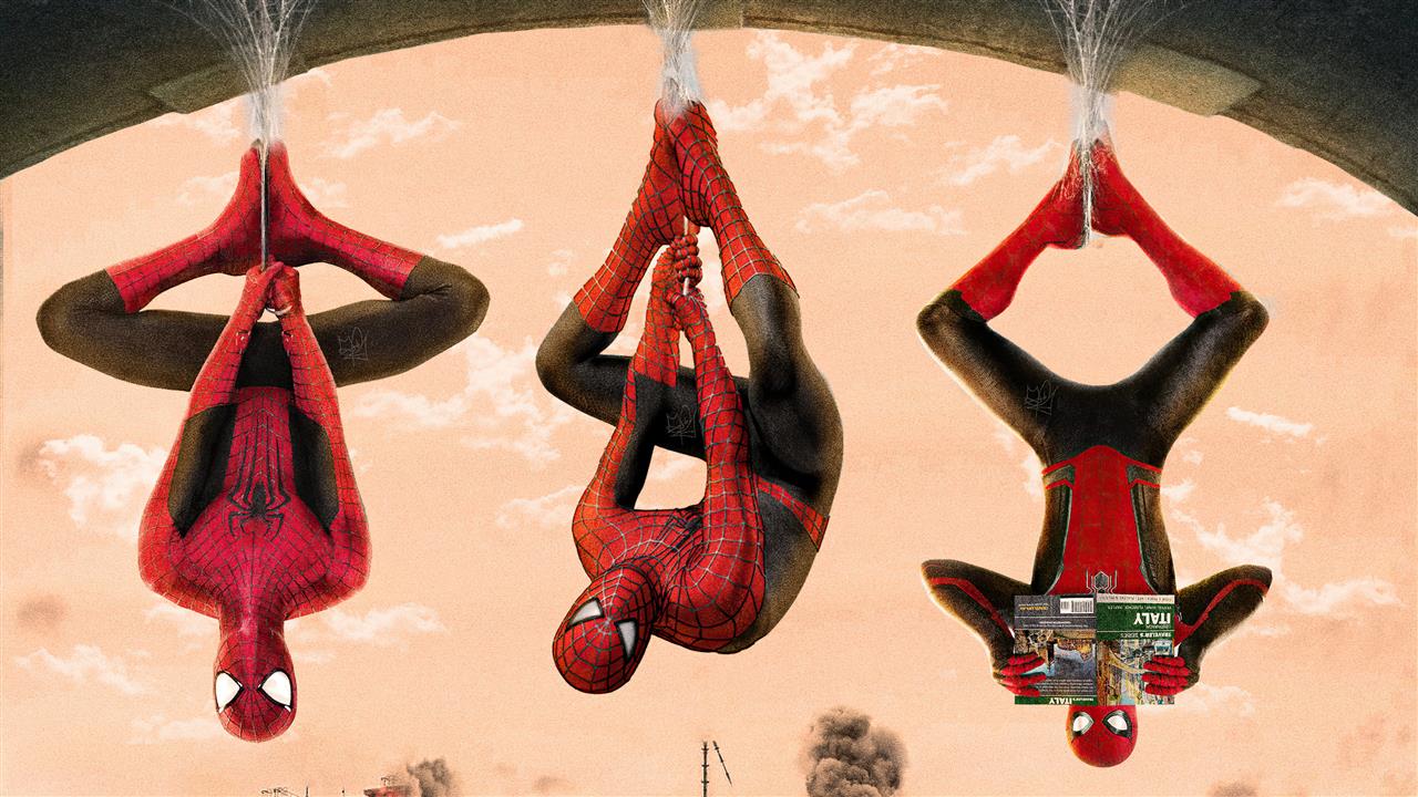 spiderman No Way Home, Tom Holland, Andrew Garfield, Tobey Maguire, HD wallpaper