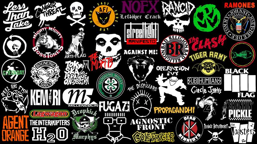 text overlay on black background, punk rock, music, bad religion, HD wallpaper