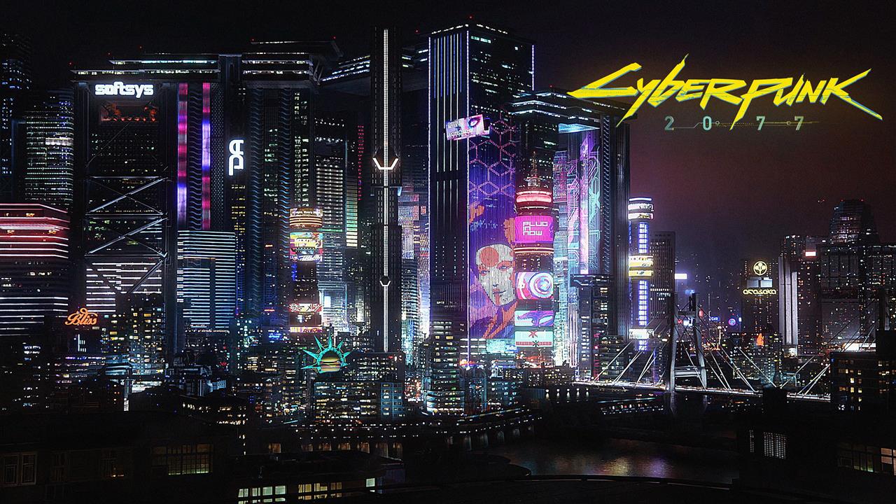 Cyberpunk 2077, video game art, city, night, city lights, neon glow, HD wallpaper