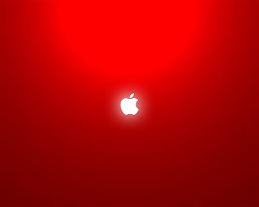 Technology, Apple, Phone, Red Color, Simple Background, Art Design, IOS, apple logo, HD wallpaper