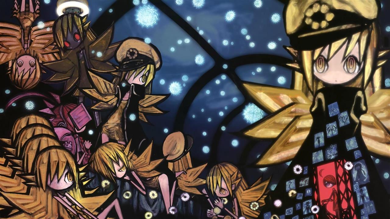 yellow hair man anime character illustration, anime girls, Oshino Shinobu, HD wallpaper