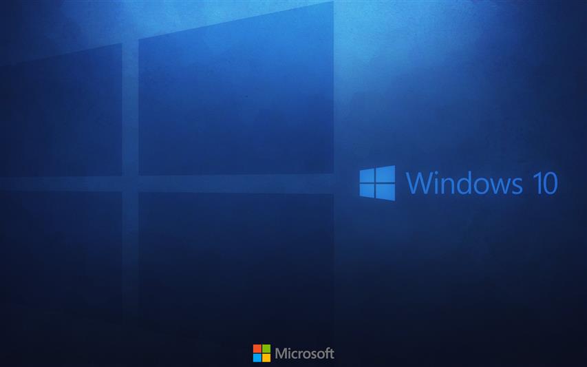 Microsoft Windows 10 wallpaper, computer, logo, hi-tech, operating system, HD wallpaper