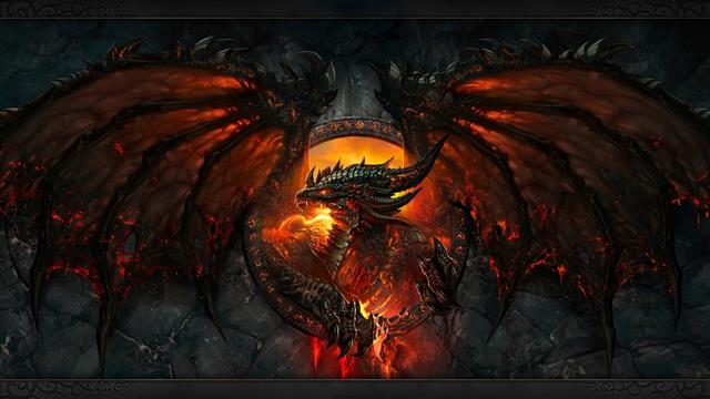 Blizzard Entertainment, Claws, deathwing, dragon, Dragon Wings, HD wallpaper