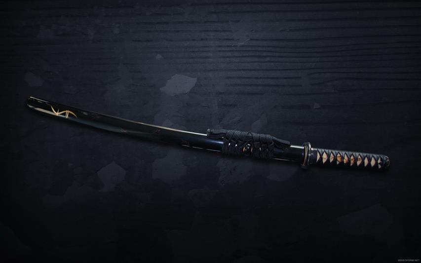 Wakizashi, weapon, sword, Wazikashi, katana, samurai, indoors, HD wallpaper