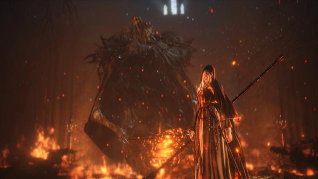 1920x1080 px Dark Souls III Depth Of Field Father Ariandel and Sister Friede fire Entertainment Other HD Art, HD wallpaper