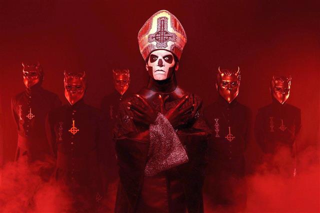 Band (Music), Ghost B.C., Heavy Metal, Red, HD wallpaper