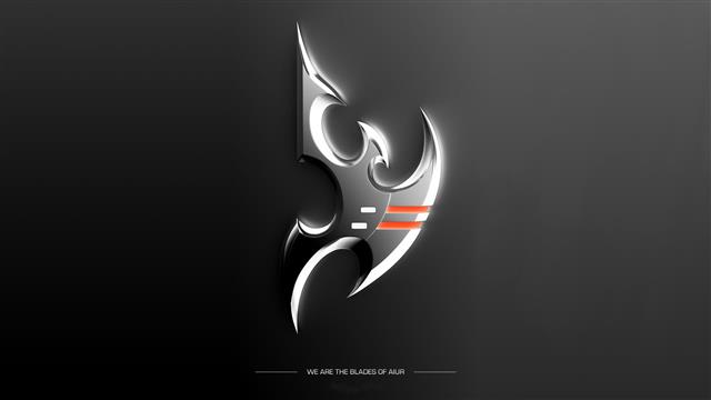 gray logo, Starcraft II, Protoss, minimalism, video games, black background, HD wallpaper