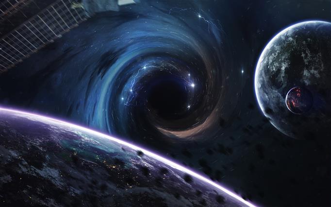 2048x1280 px Black Hole. Abstract Space Wallpaper. Universe Filled With Stars Video Games XBox HD Art, HD wallpaper