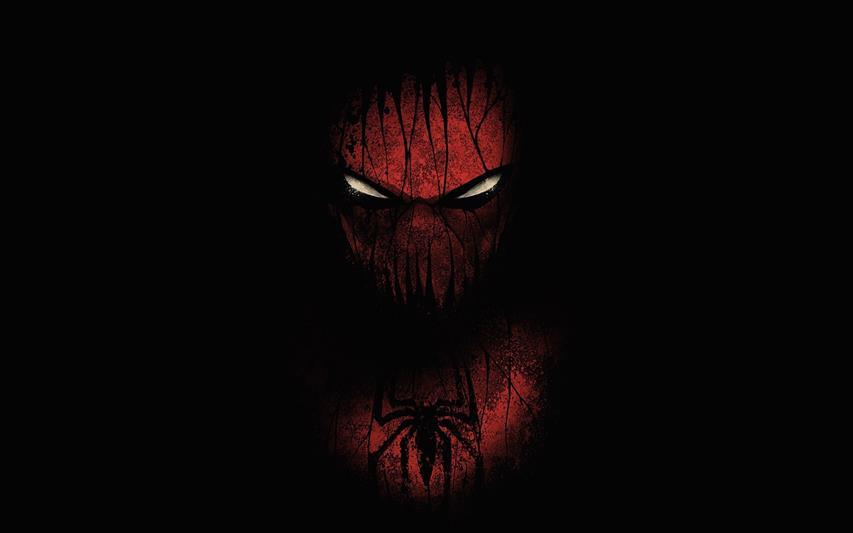Spider-Man Black Marvel HD, cartoon/comic, HD wallpaper
